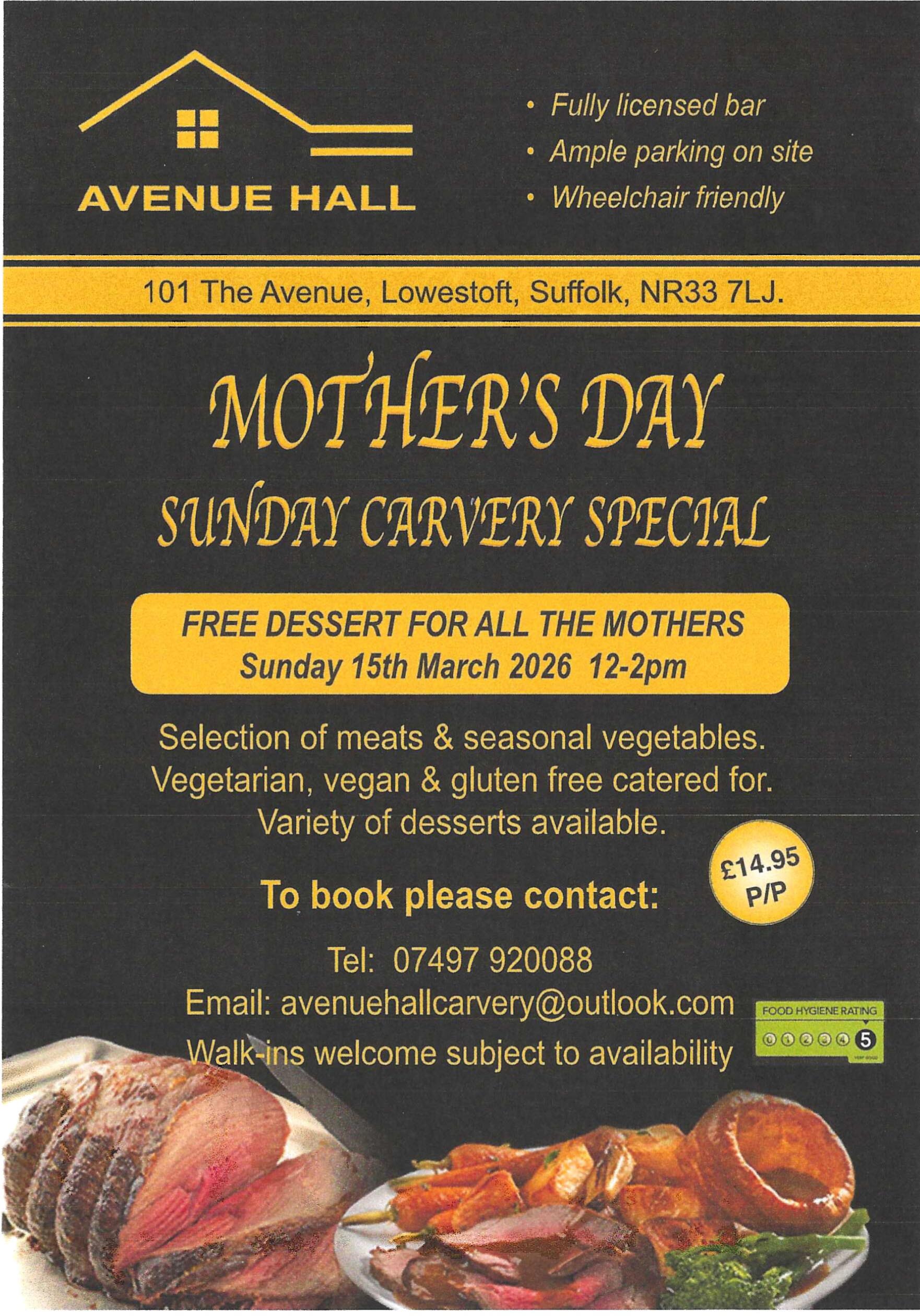 Carvery Flyer